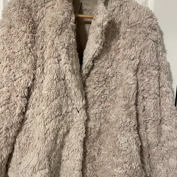 Women jacket medium size  cream /tan color - Picture 6 of 8